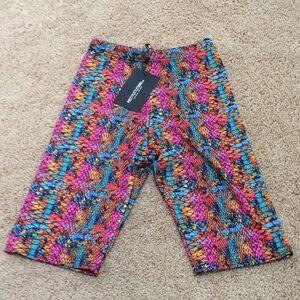 NWT! Pretty little thing SZ4, slinky cycle shorts